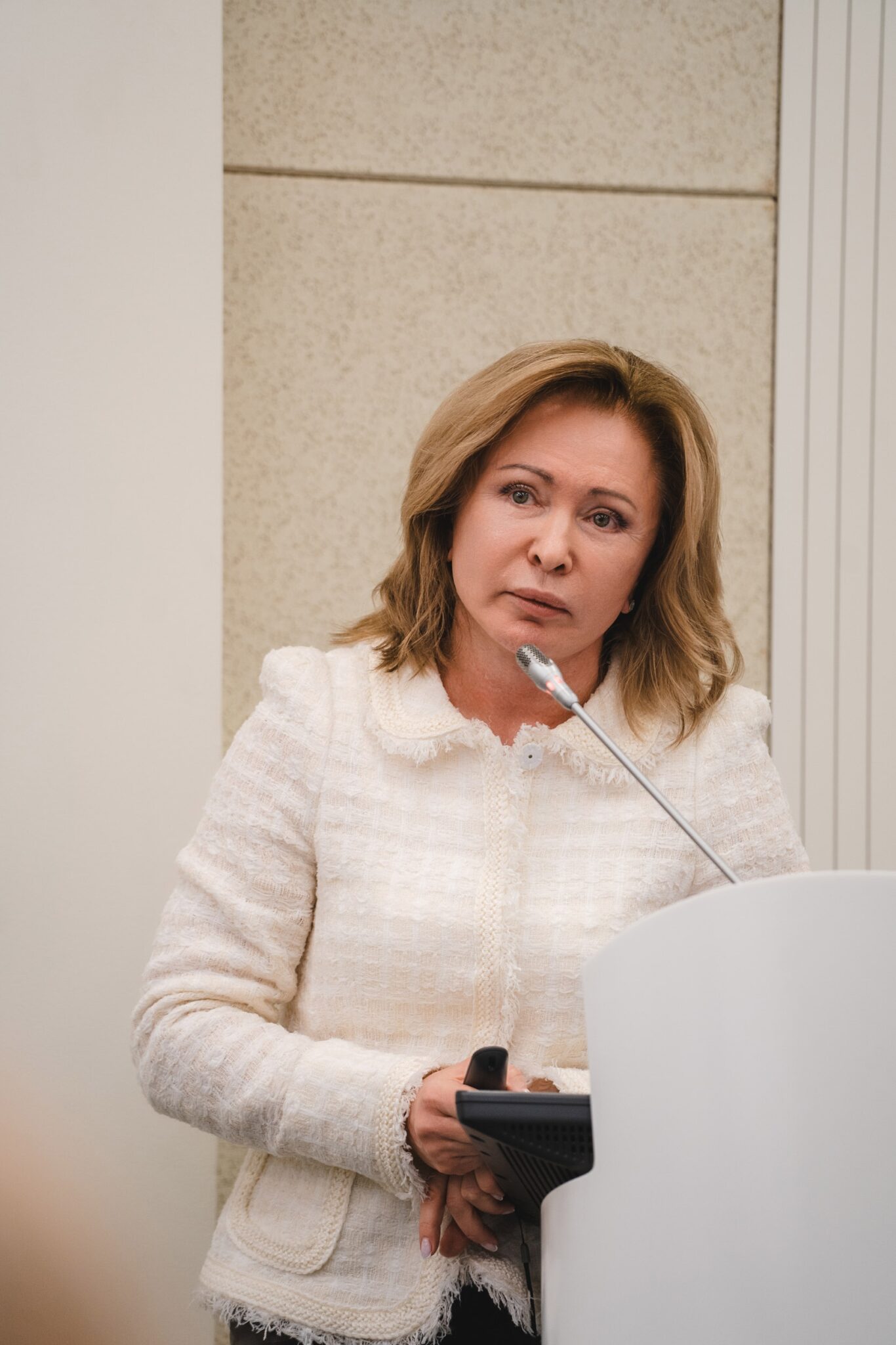 Лариса Иосифовна Радецкая на конференции T-Helper Secretom MSC Conference